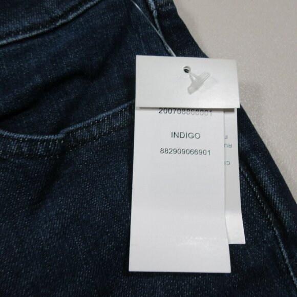 Lauren Ralph Lauren LRL womens dark Regal slim straight hi stretch 2 NWT - Picture 4 of 10